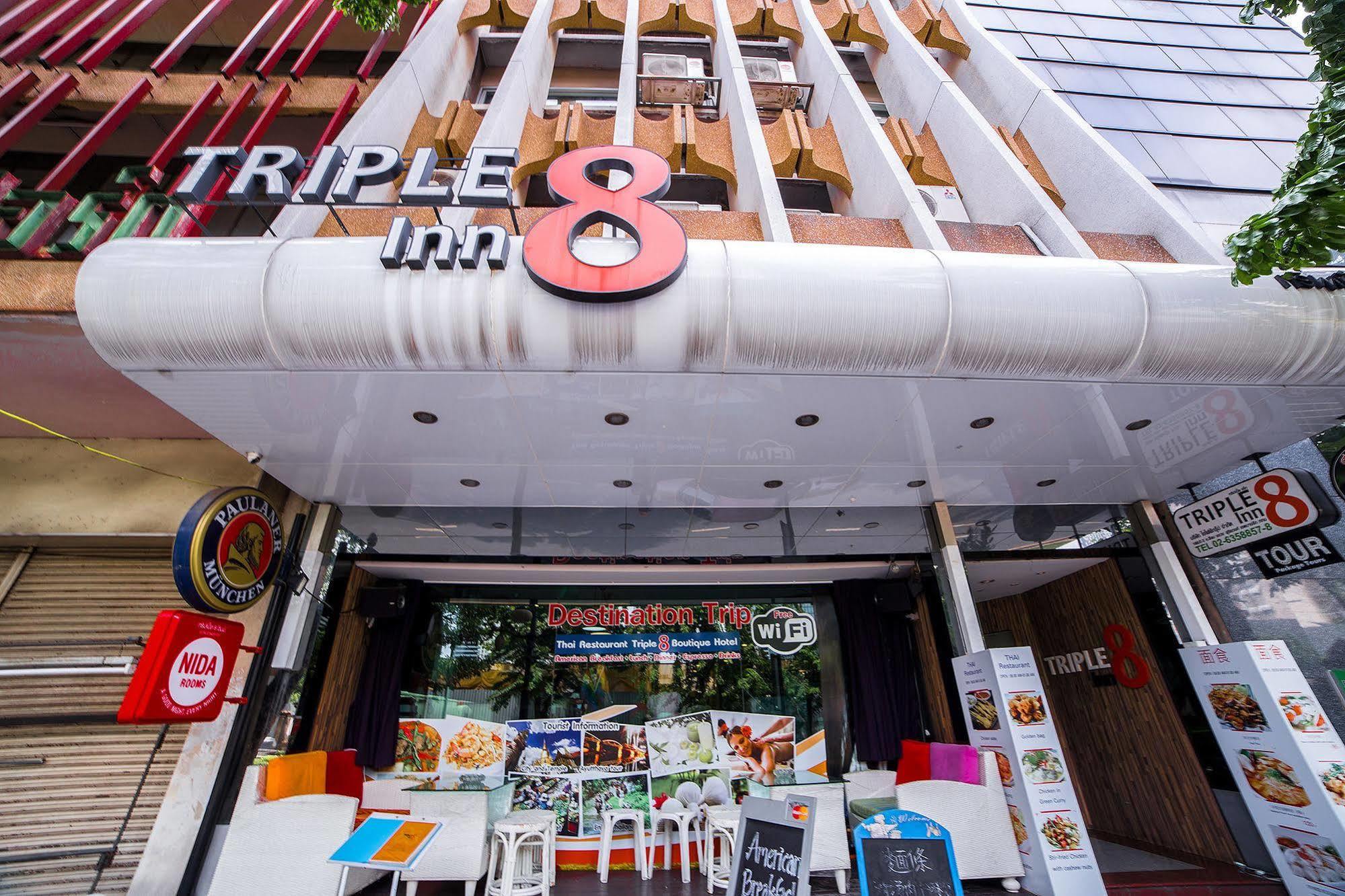 Triple 8 Inn Bangkok Kültér fotó